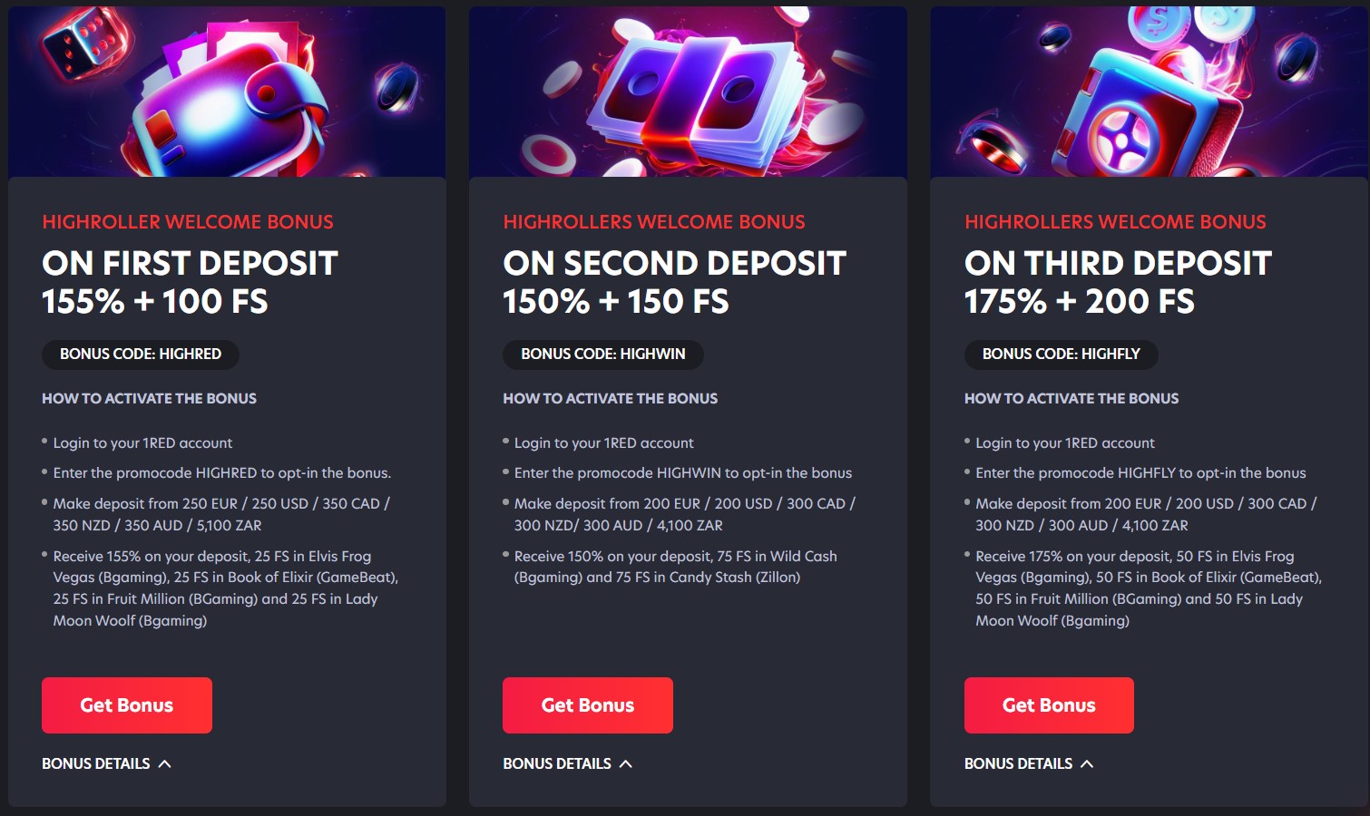 The 1RED UK Welcome Bonus Offer